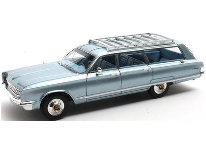 Chrysler TandC Chrystal Blue Poly 1966 1:43 Scale Resin Model Car – Matrix-Matrix-Diecast Model Centre
