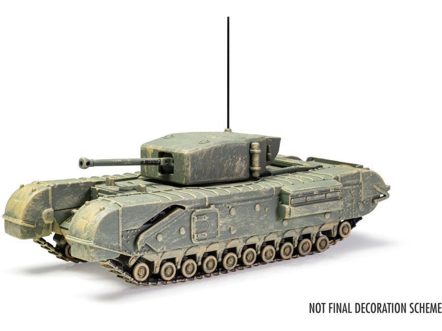 Churchill MkIII 6th Scots Guards 1944 1:50 Scale Corgi Diecast Model-Corgi-Diecast Model Centre