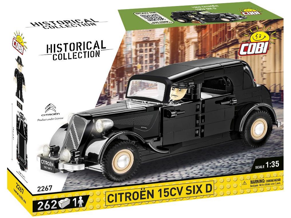 Citroen 15CV Six D WWII (262 pcs) Cobi Brick Build Kit-Cobi-Diecast Model Centre