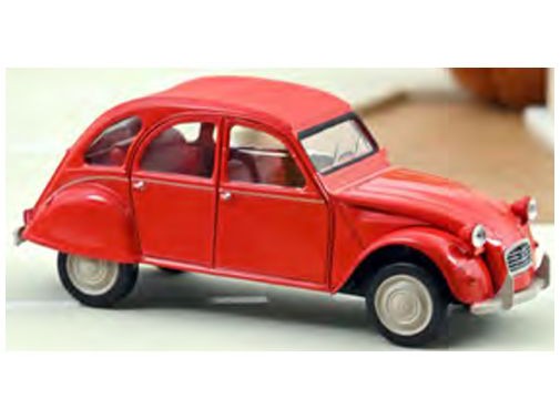 Citroen 2CV 1978 Geranium Red - 1:43 Scale Model Car-Norev-Diecast Model Centre