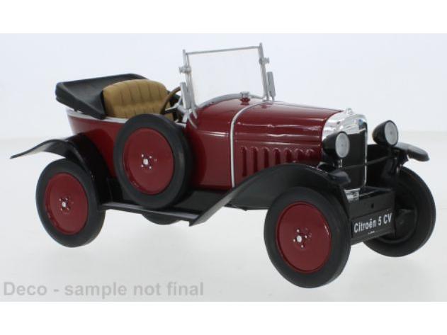 Citroen 5 CV 1922 Red 1:18 Scale Diecast Model Car Group-Model Car Group-Diecast Model Centre