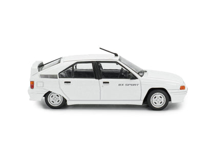 Citroen BX Sport Blanc Meije 1985 1:43 Scale Solido Diecast Model Car-Solido-Diecast Model Centre