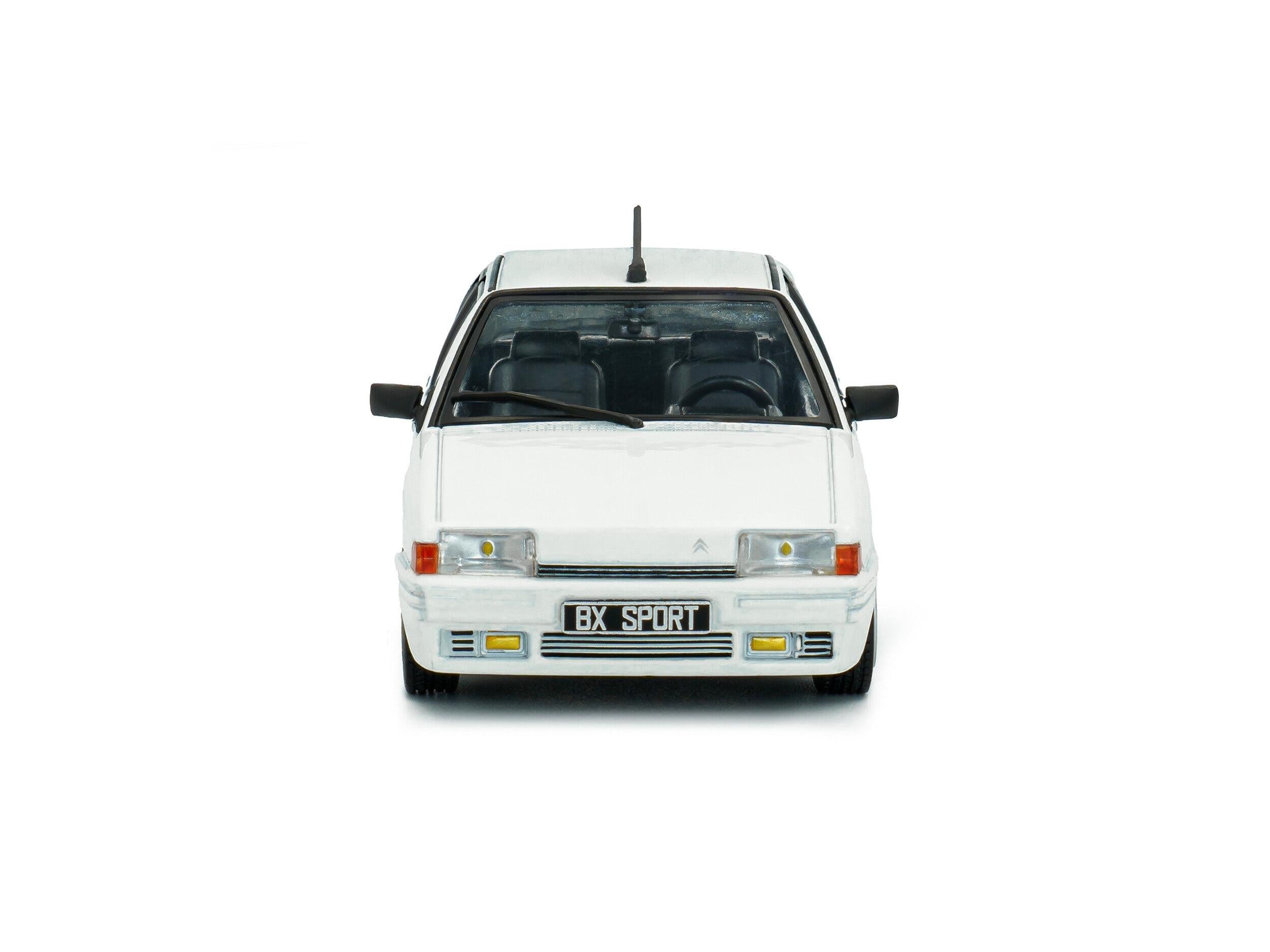 Citroen BX Sport Blanc Meije 1985 1:43 Scale Solido Diecast Model Car-Solido-Diecast Model Centre