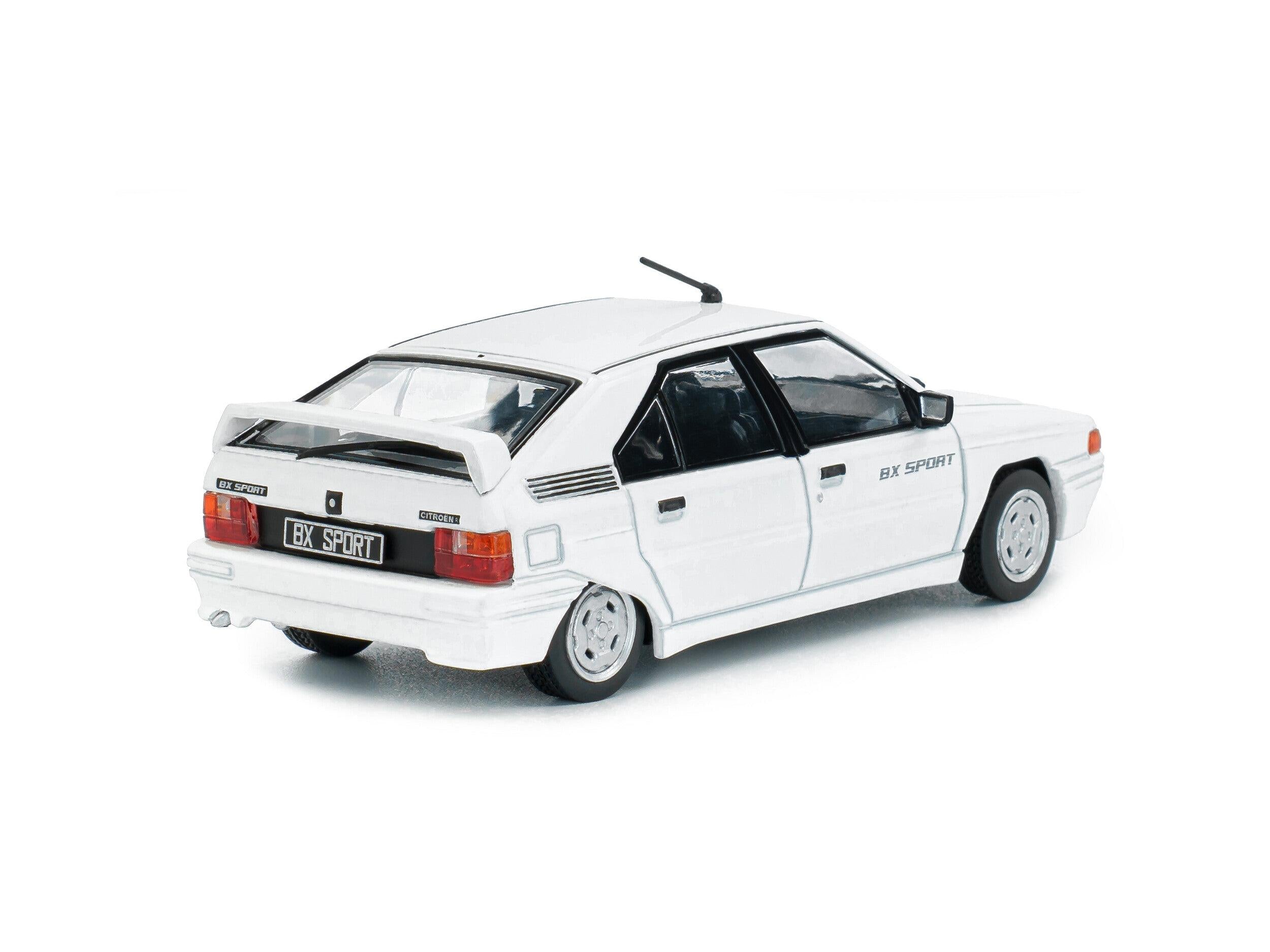 Citroen BX Sport Blanc Meije 1985 1:43 Scale Solido Diecast Model Car-Solido-Diecast Model Centre