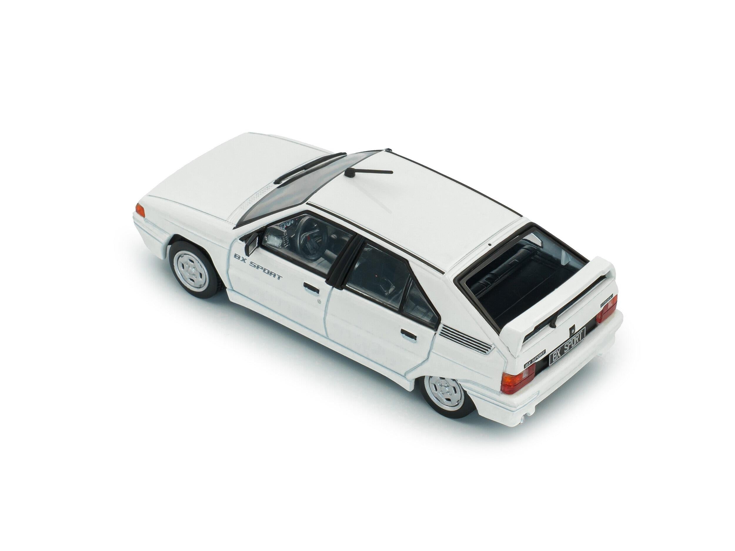 Citroen BX Sport Blanc Meije 1985 1:43 Scale Solido Diecast Model Car-Solido-Diecast Model Centre