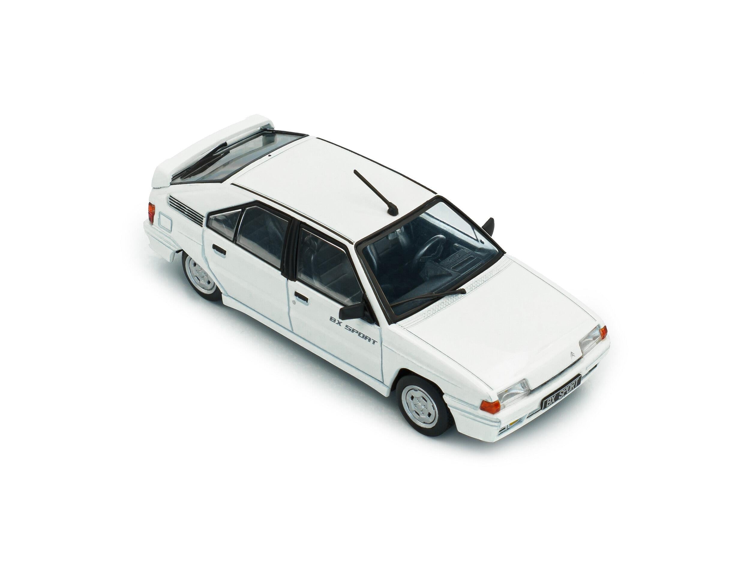 Citroen BX Sport Blanc Meije 1985 1:43 Scale Solido Diecast Model Car-Solido-Diecast Model Centre