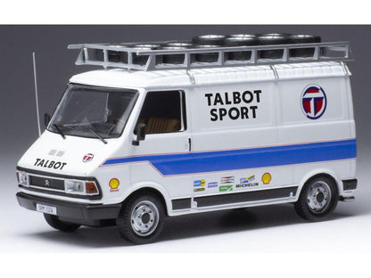 Citroen C 35 Talbot Sport 1981 Assistance w/Roof Rack + Wheels 1:43 Scale IXO Diecast Model Van-IXO-Diecast Model Centre