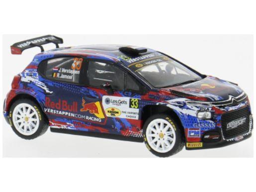 Citroen C3 Rally2 Rallye du Condroz 2022 #33 J.Verstappen/R.Jamoul 1:43 Scale IXO Diecast Model Car-IXO-Diecast Model Centre