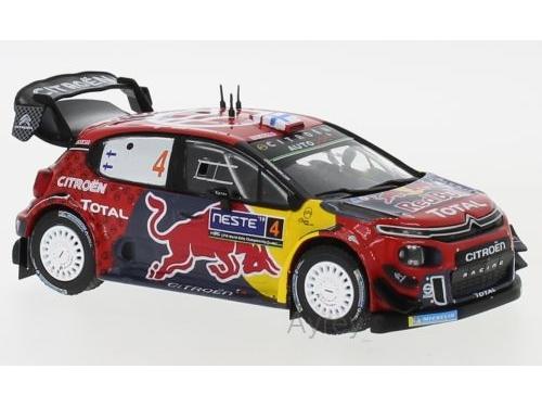 Citroen C3 WRC No.4 WRC Rallye Finland 2019 E.Lappi/J.Ferm 1:43 Scale IXO Diecast Model Car-IXO-Diecast Model Centre