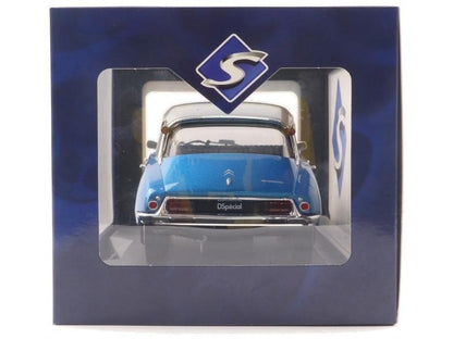 Citroen D Special Blue Delta 1972 1:18 Scale Diecast Model Car – Solido-Solido-Diecast Model Centre