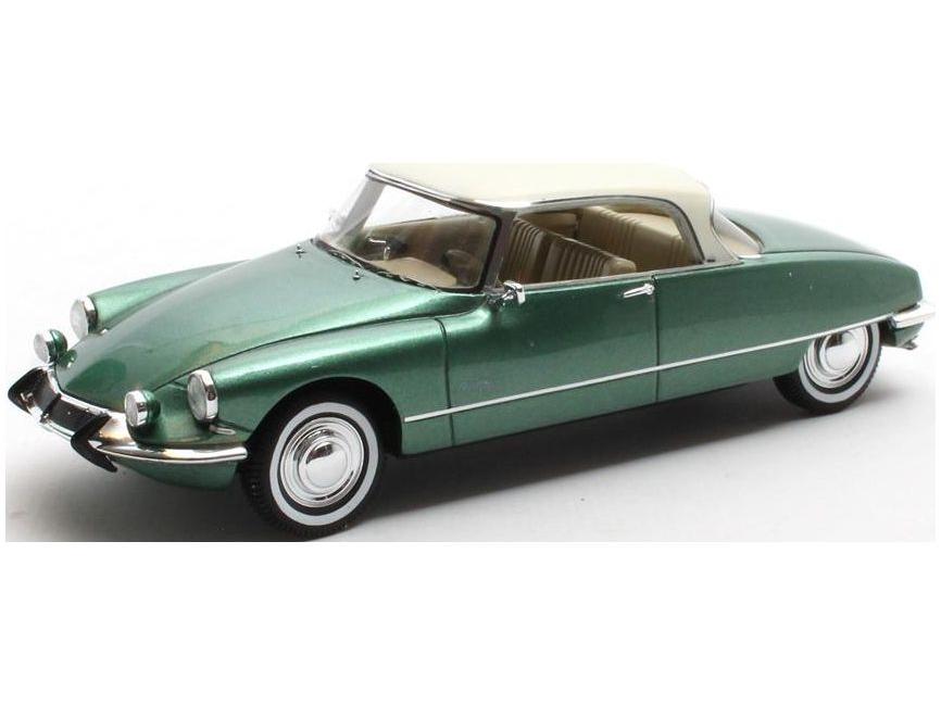 Citroen DS21 Grand Palais Coupe Green Metallic 1:43 Scale Matrix Resin Model Car-Matrix-Diecast Model Centre