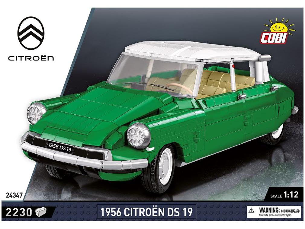 Citroen DS.19 2240 KL. 1956 Cobi Brick Build Kit-Cobi-Diecast Model Centre