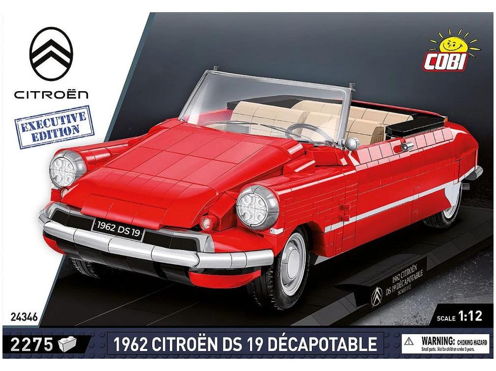Citroen DS.19 Convertible 2200 Executive Edition Cobi Brick Build Kit-Cobi-Diecast Model Centre
