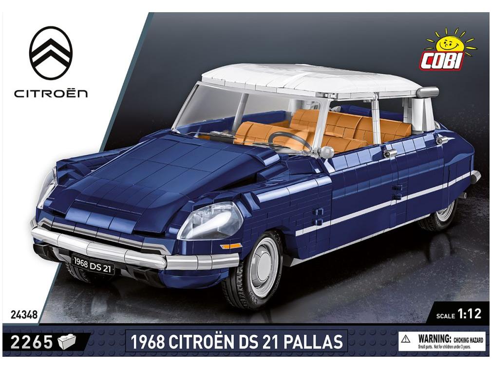 Citroen DS.21 Pallas 2270 KL. 1968 Cobi Brick Build Kit-Cobi-Diecast Model Centre