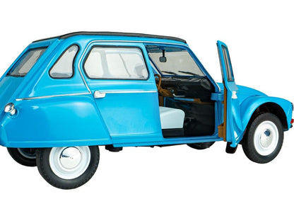 Citroen Dyane 6 Bleu Lagune 1974 1:18 Scale Diecast Car – Solido-Solido-Diecast Model Centre