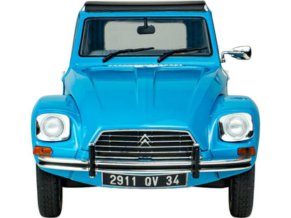 Citroen Dyane 6 Bleu Lagune 1974 1:18 Scale Diecast Car – Solido-Solido-Diecast Model Centre