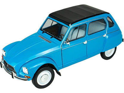Citroen Dyane 6 Bleu Lagune 1974 1:18 Scale Diecast Car – Solido-Solido-Diecast Model Centre