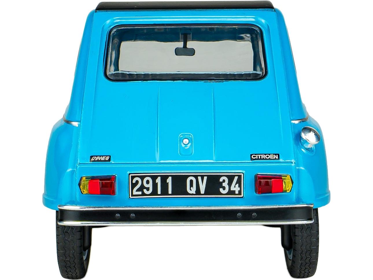 Citroen Dyane 6 Bleu Lagune 1974 1:18 Scale Diecast Car – Solido-Solido-Diecast Model Centre