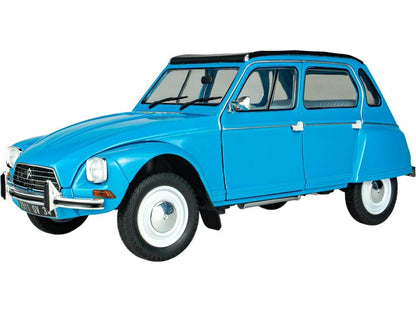 Citroen Dyane 6 Bleu Lagune 1974 1:18 Scale Diecast Car – Solido-Solido-Diecast Model Centre