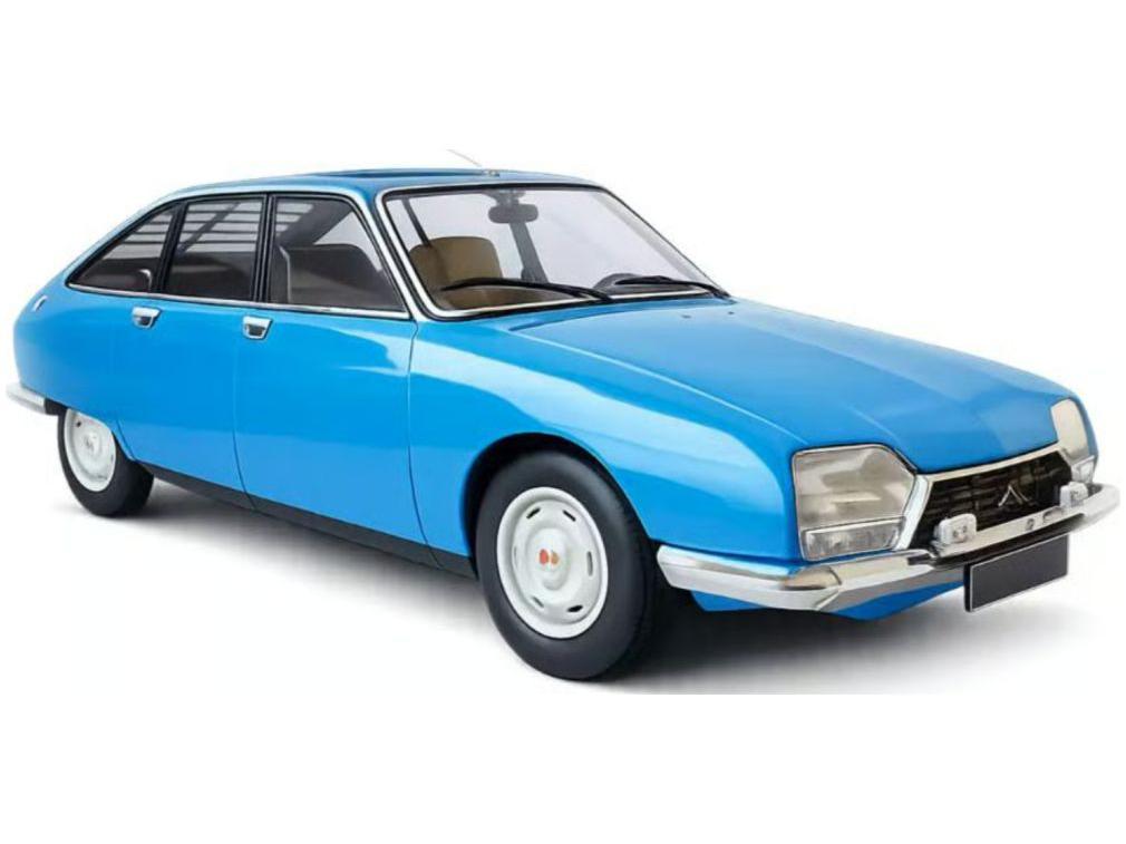 Citroen GS X2 Hunaudieres Blue 1976 1:18 Scale Norev Diecast Model Car-Norev-Diecast Model Centre