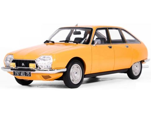 Citroen GS X2 Jaune Helianthe 1974 1:18 Scale Resin Car – OttOmobile-OttOmobile-Diecast Model Centre