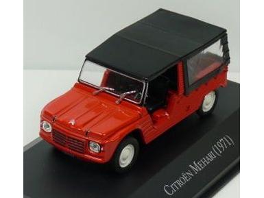Citroen Mehari 1971 Orange/Red (Argentina Spec.) 1:43 Scale Diecast Model-Unbranded-Diecast Model Centre