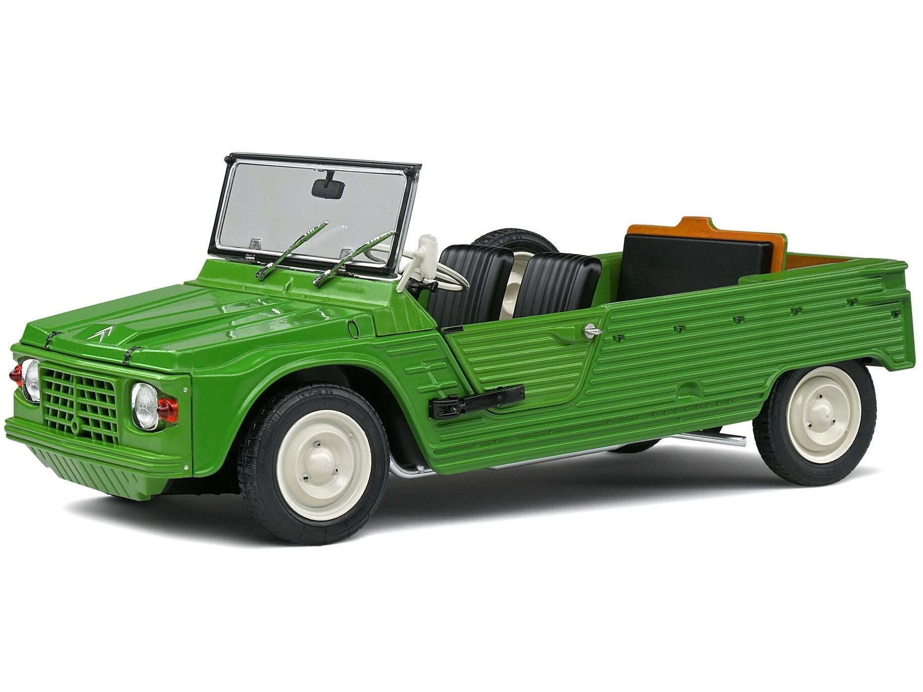 Citroen Mehari Mk1 1970 Vert Montana 1:18 Scale Solido Diecast Model-Solido-Diecast Model Centre