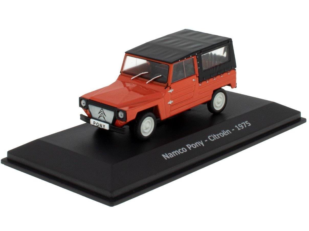 Citroen Namco Pony 1975 Red/Orange 1:43 Scale Unbranded Diecast Model-Unbranded-Diecast Model Centre