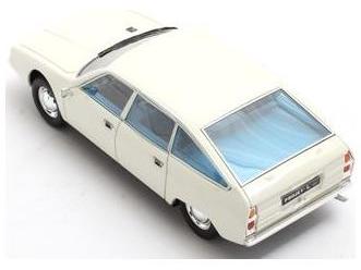Citroen Projet L White 1971 1:43 Scale Matrix Resin Model Car-Matrix-Diecast Model Centre