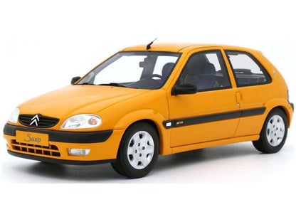 Citroen Saxo 1.4 BIC Phase 2 Orange Mango 2000 1:18 Scale Resin Model Car – OttOmobile-OttOmobile-Diecast Model Centre