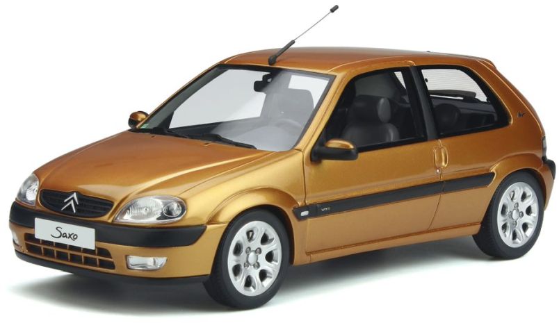 Citroen Saxo VTS Burnt Orange 1:18 Scale OttOmobile Resin Model-OttOmobile-Diecast Model Centre