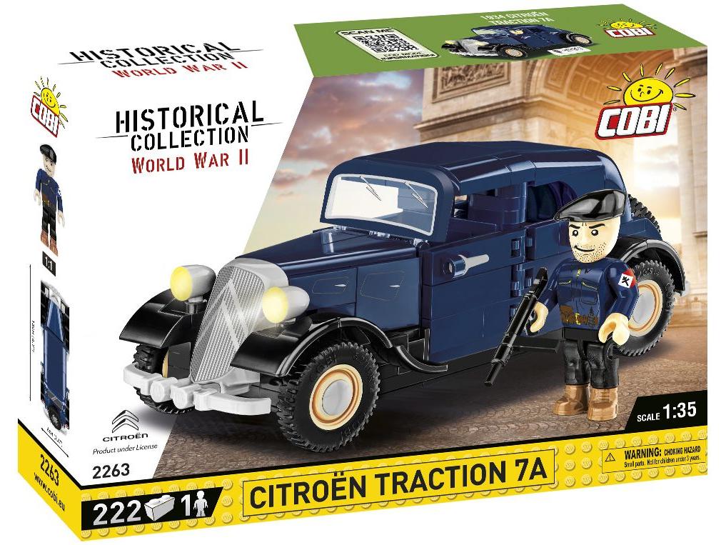 Citroen Traction 7A 1934 WWII (222 pcs) Cobi Brick Build Kit-Cobi-Diecast Model Centre