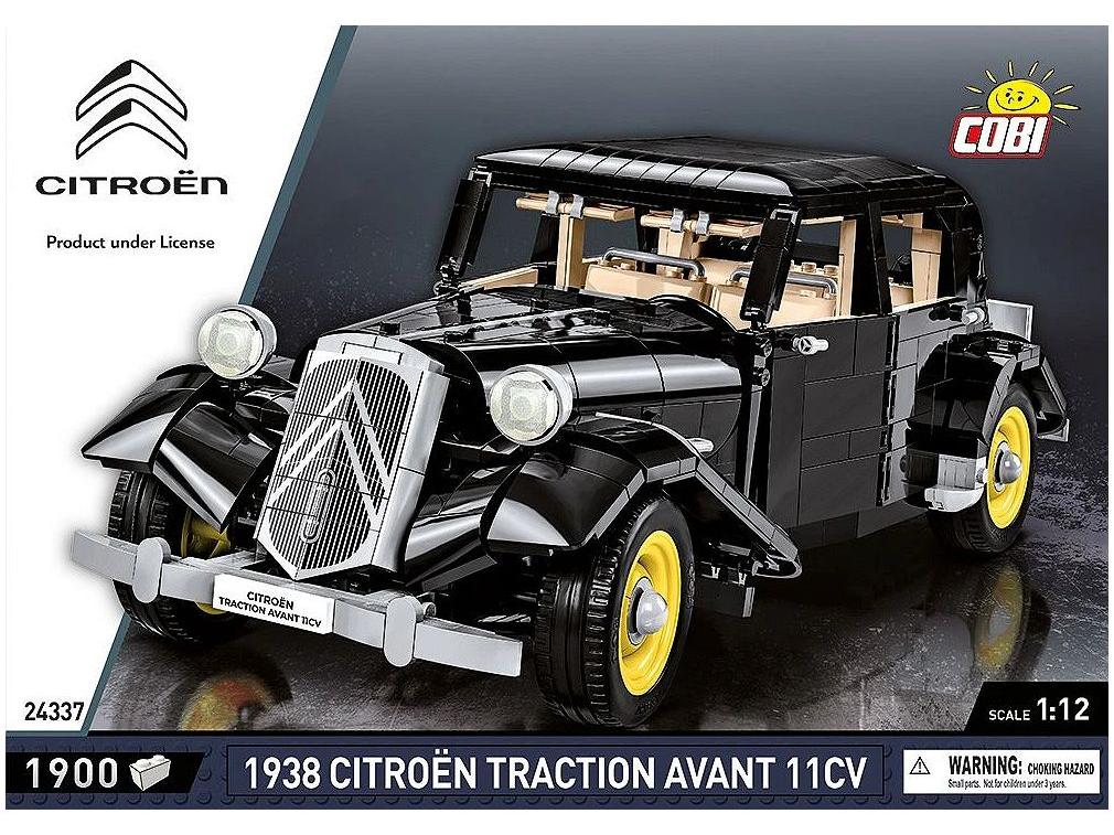 Citroen Traction Avant 11C (1900 pcs) Cobi Brick Build Kit-Cobi-Diecast Model Centre