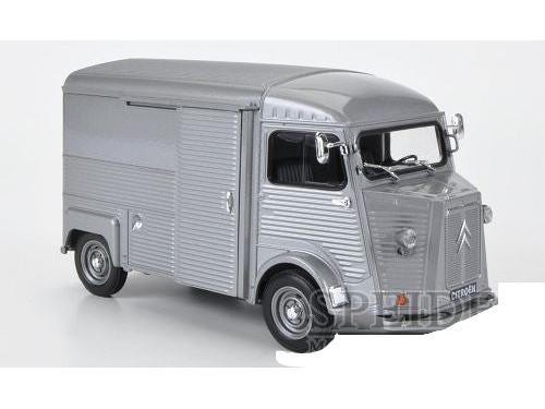 Citroen Type H Silver-Grey 1:24 Scale Welly Diecast Model-Welly-Diecast Model Centre