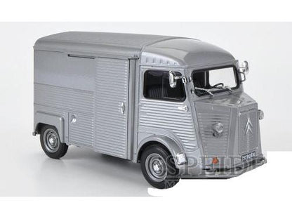 Citroen Type H Silver-Grey 1:24 Scale Welly Diecast Model-Welly-Diecast Model Centre