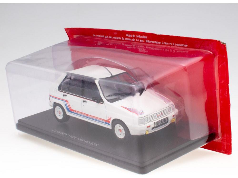 Citroen Visa 1000 Pistes White 1983 1:24 Scale Unbranded Diecast Model Car-Unbranded-Diecast Model Centre