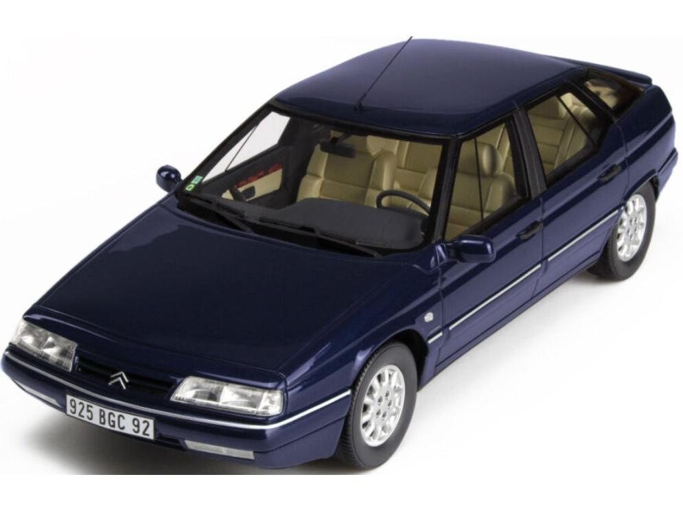 Citroen XM V6 Sapphire Blue 1998 1:18 Scale Resin Model Car – OttOmobile-OttOmobile-Diecast Model Centre