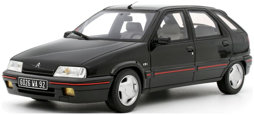 Citroen ZX Volcane 2.0 1991 Black 1:18 Scale OttOmobile Resin Model-OttOmobile-Diecast Model Centre