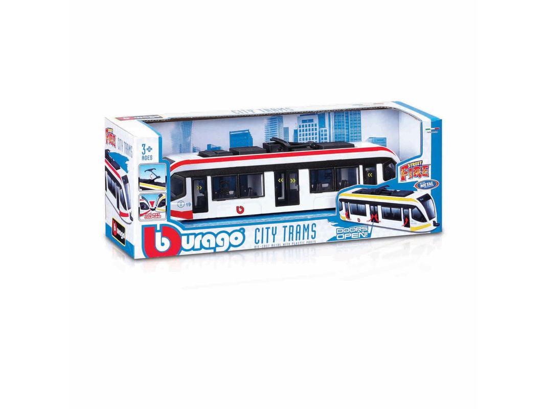 City Tram 1:43 Scale Bburago Diecast Toy-Bburago-Diecast Model Centre