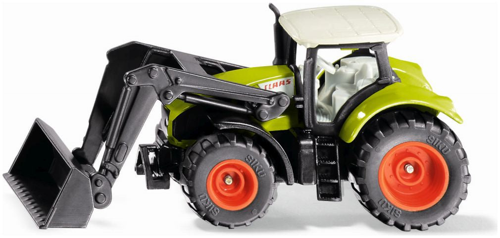 Claas Axion With Front Loader 1:87 Scale Siku-Siku-Diecast Model Centre