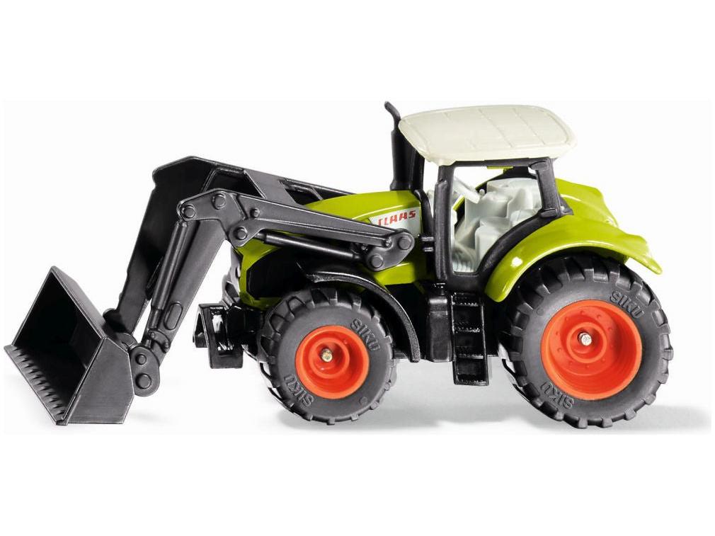 Claas Axion With Front Loader 1:87 Scale Siku-Siku-Diecast Model Centre
