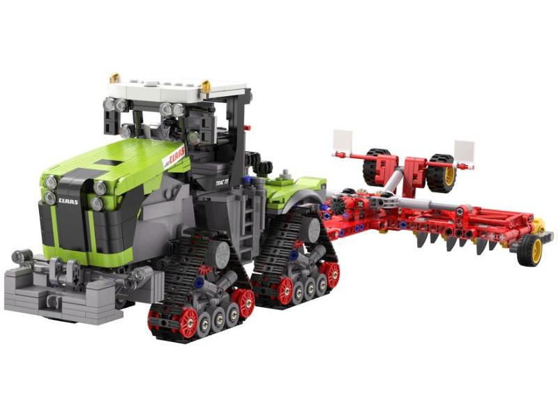 Claas Xerion 5000 Trac TS Brick Builder (1336pcs) Cada Kit-Cada-Diecast Model Centre