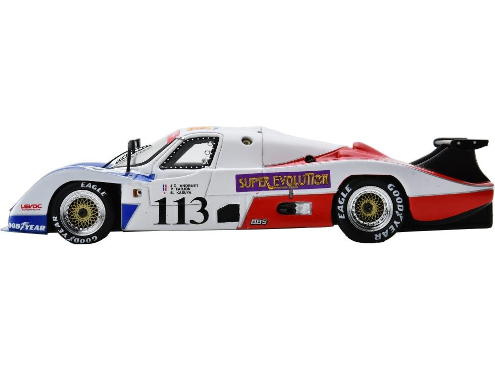 Cougar C20 #113 14th Le Mans 24H 1989 J.C. Anduret/P. Farjon/S. Kasuya 1:43 Scale Resin Car – Spark-Spark-Diecast Model Centre