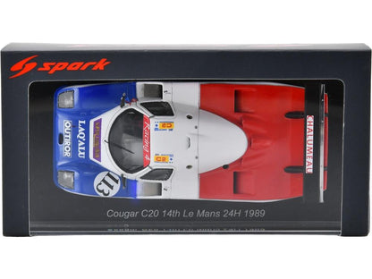 Cougar C20 #113 14th Le Mans 24H 1989 J.C. Anduret/P. Farjon/S. Kasuya 1:43 Scale Resin Car – Spark-Spark-Diecast Model Centre