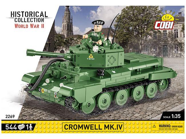 Cromwell MK.IV 'Hela' WWII (544 pcs) Cobi Brick Build Kit-Cobi-Diecast Model Centre