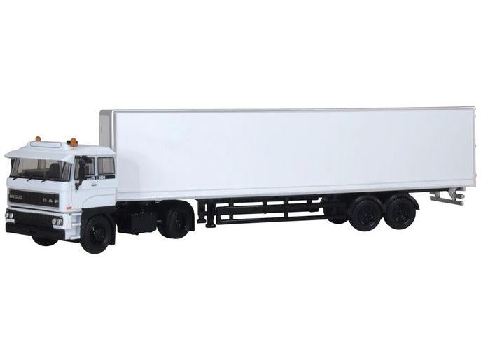 DAF 3300 Short Van Trailer White 1:76 Scale Diecast Model Truck – Oxford Diecast-Oxford Diecast-Diecast Model Centre
