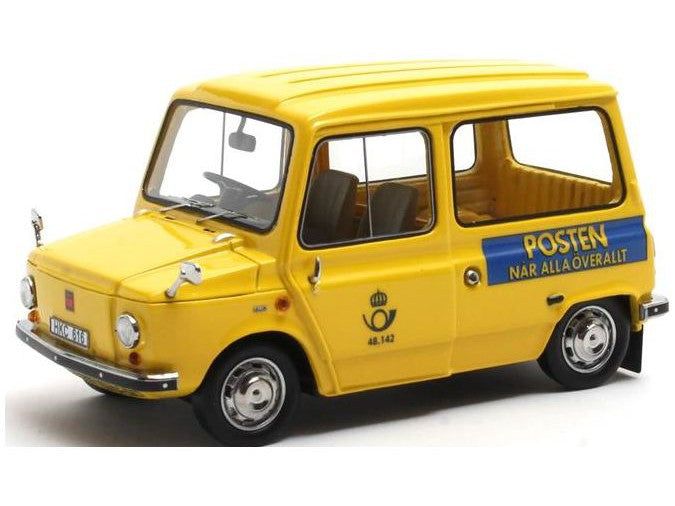 DAF Kalmar (Tjorven) 1971 Swedish Post - 1:43 Scale Model Van-Matrix-Diecast Model Centre