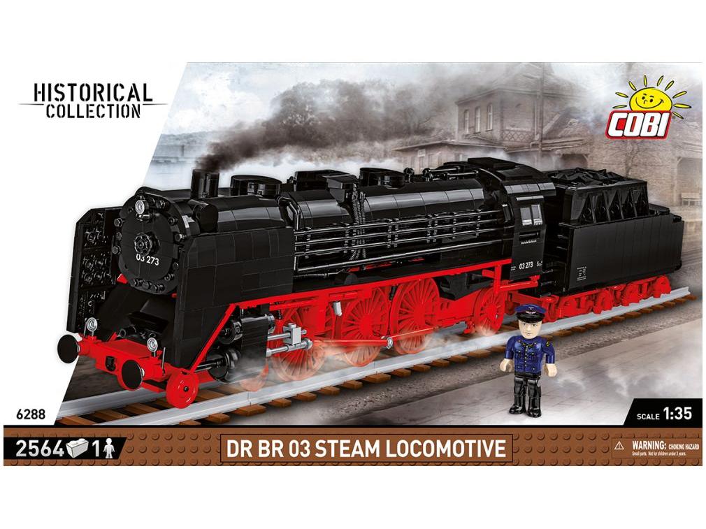 DR BR 03 Steam Locomotive (2560 pcs) Cobi Brick Build Kit-Cobi-Diecast Model Centre