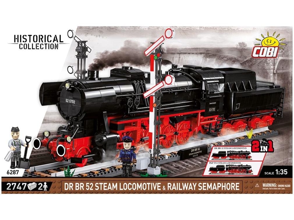 DRB Class 52 Steam L and Rail (2745 pcs) Cobi Brick Build Kit-Cobi-Diecast Model Centre