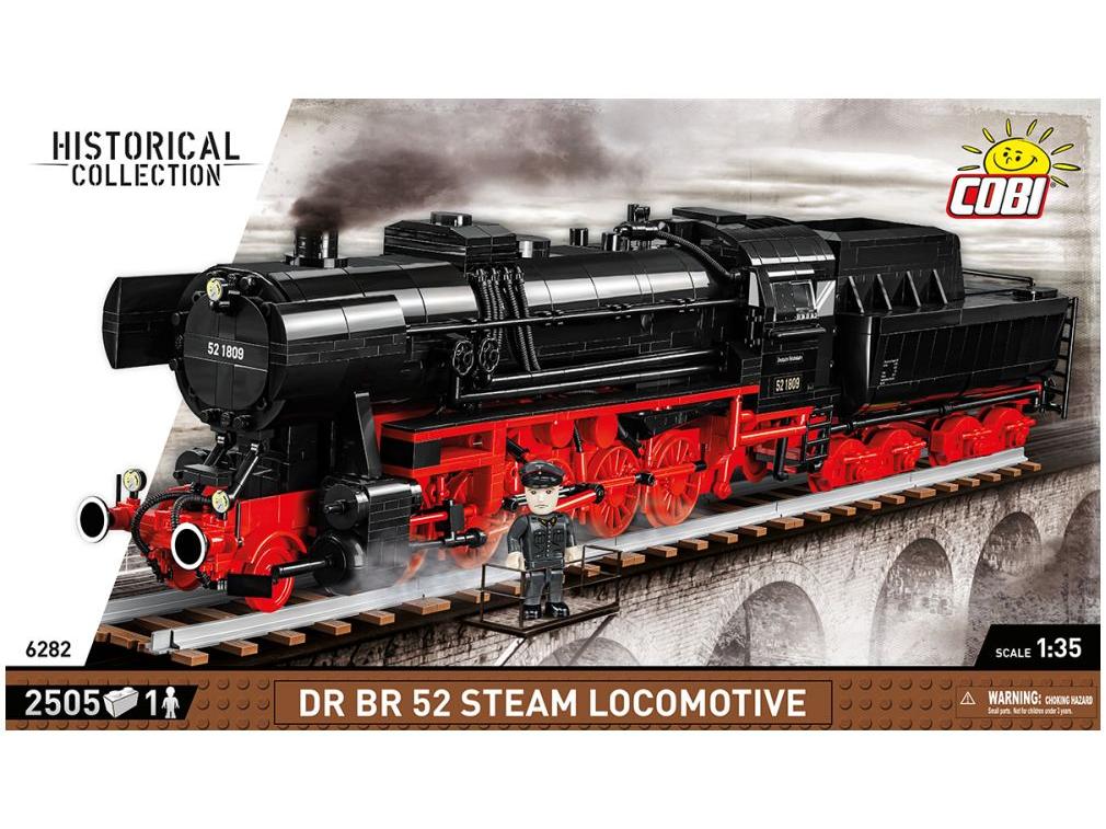 DRB Class 52 Steam Locomotive Cobi Brick Build Kit-Cobi-Diecast Model Centre